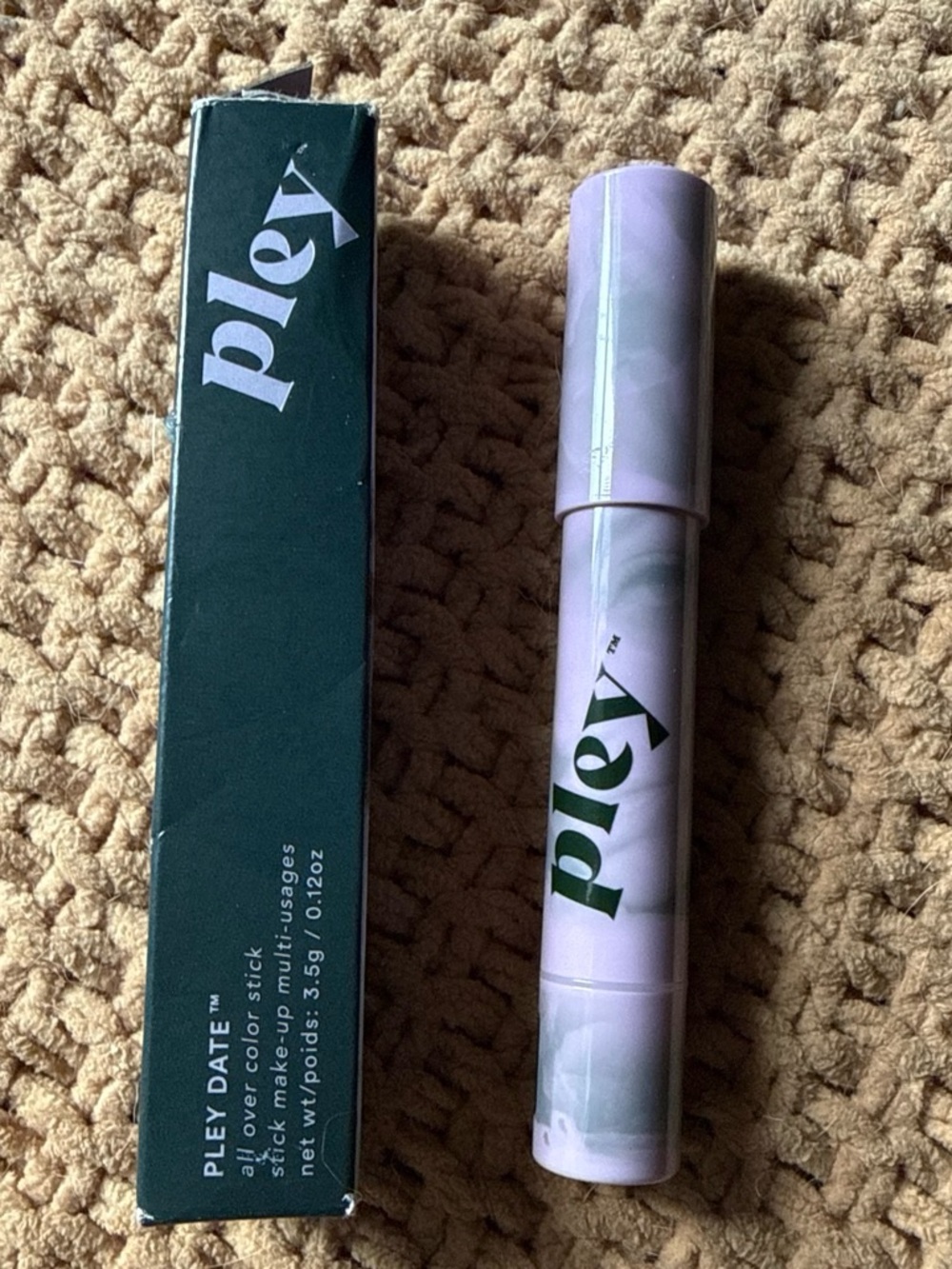 Pley Date All-Over Color Stick — Light Lavender Multi-Use Tint